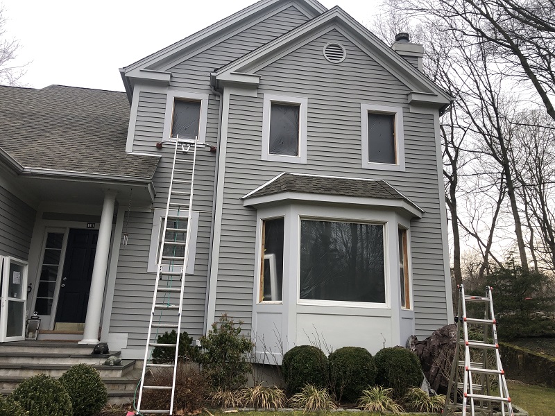 Removal of old windows in Norwalk, CT 